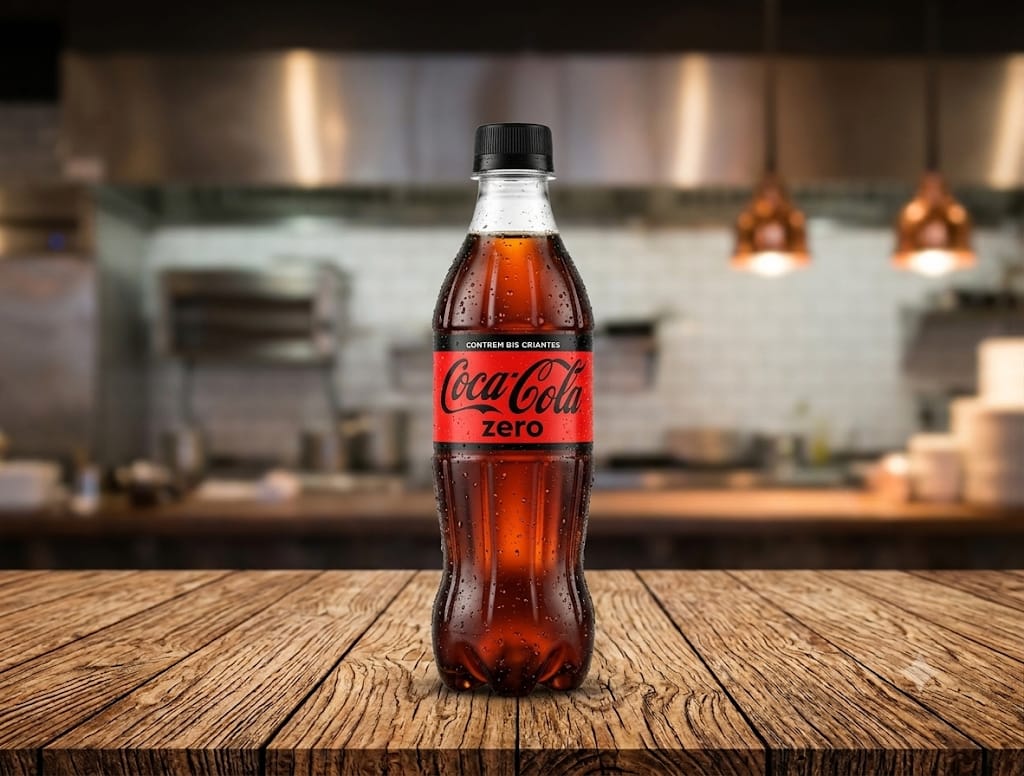 Coca zero chica